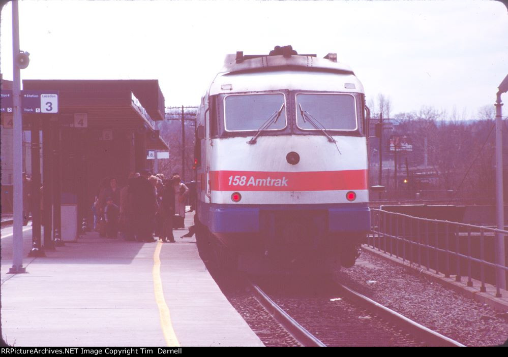 AMTK 158 on train 74